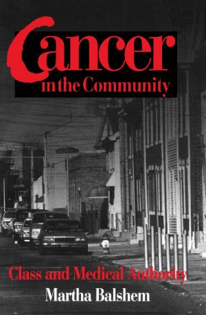 bigCover of the book Cancer in the Community by 