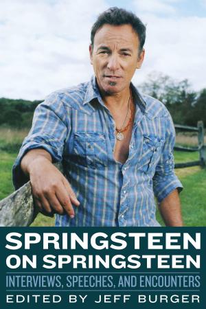 Book cover of Springsteen on Springsteen