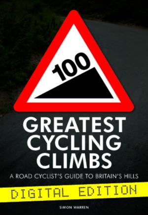 Book cover of 100 Greatest Cycling Climbs