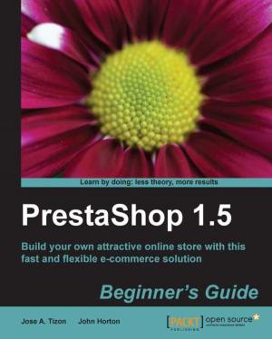 Cover of the book PrestaShop 1.5 Beginners Guide by Gustavo De La Vega Alvarez