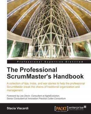 Cover of the book The Professional ScrumMaster's Handbook by Ritesh Modi