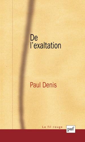 bigCover of the book De l'exaltation by 