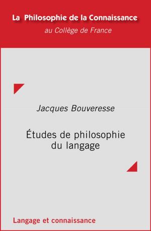 Cover of the book Études de philosophie du langage by Marie-Paule Cani
