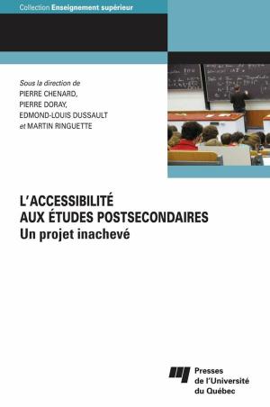 Cover of the book L' accessibilité aux études postsecondaires by Michel Sarra-Bournet