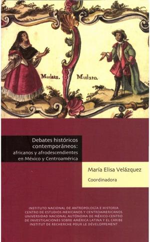 Cover of the book Debates históricos contemporáneos: africanos y afrodescendientes en México y Centroamérica by Collectif