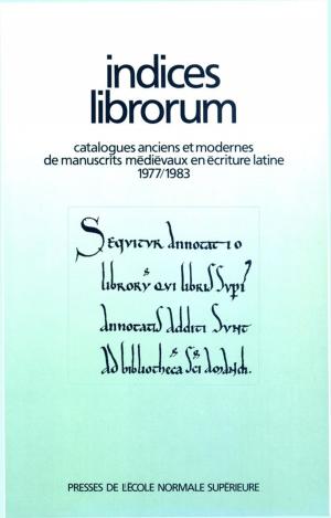 Cover of the book Indices Librorum by Creighton Horton II