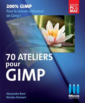Cover of the book 70 ateliers pour Gimp by Jean-Pierre Forestier