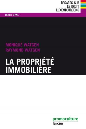 Cover of the book La propriété immobilière by Elisabeth Derriks, Karima Sbai, Maïté Van Regemorter, Dolores Daie, Anne–Sophie Deffense, Christine Vaillant