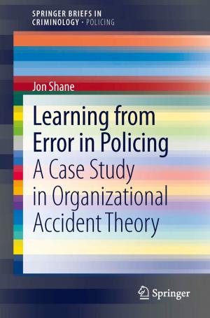 Cover of the book Learning from Error in Policing by Duygu Turker