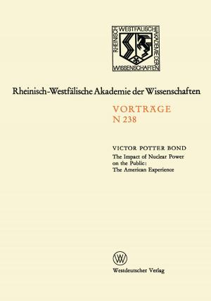 Cover of the book The Impact of Nuclear Power on the Public: The American Experience by Andreas Köhler, Alice Schwarzer