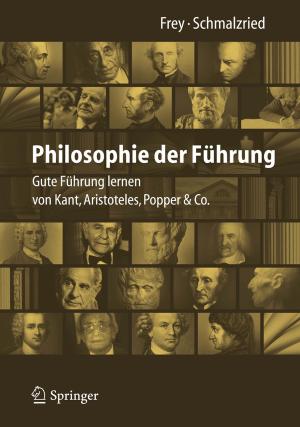 Cover of the book Philosophie der Führung by Michael Schawalder, Volker Lenz, Herbert Röllin