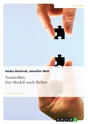 Cover of the book Teamrollen. Das Modell nach Belbin by Enrico Kloth