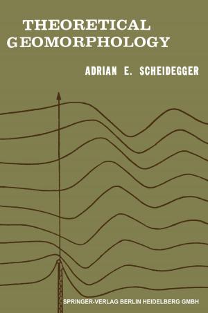 Book cover of Theoretical Geomorphology