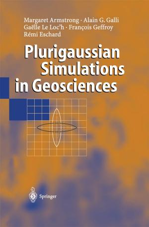 Cover of the book Plurigaussian Simulations in Geosciences by A. Labhart, H. Bürgi, G.R. Constam, B. Courvoisier, J.A. Fischer, E.R. Froesch, P. Grob, C. Hedinger, P.J. Keller, G. Kistler, G. Martz, J. Müller, A. Prader, P.H. Rossier, W.E. Schreiner, R. Siebenmann, H. Steiner, G. Töndury, M. Wernly, M. Zachmann, W. Ziegler