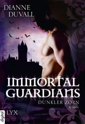Book cover of Immortal Guardians - Dunkler Zorn