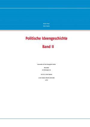 Cover of the book Politische Ideengeschichte Band II by E. W. Hornung