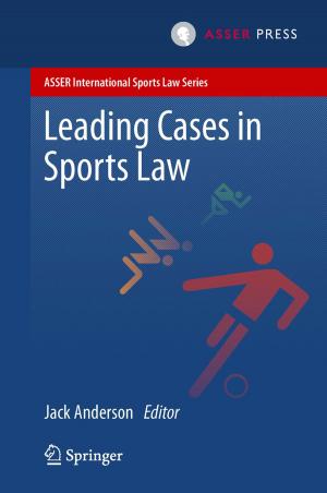 Cover of Leading Cases in Sports Law