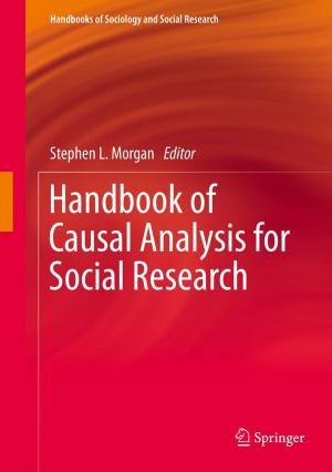 Cover of the book Handbook of Causal Analysis for Social Research by G. Soffer