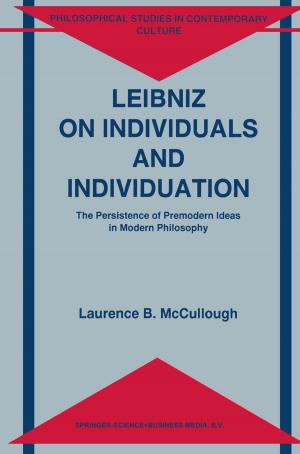 Book cover of Leibniz on Individuals and Individuation