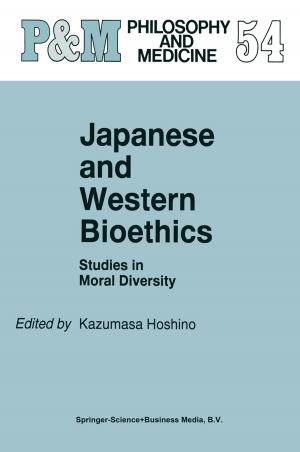 Cover of the book Japanese and Western Bioethics by varios autores