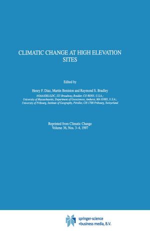 Cover of the book Climatic Change at High Elevation Sites by Andras Szasz, Nora Szasz, Oliver Szasz