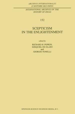 Cover of the book Scepticism in the Enlightenment by W. Stegmüller