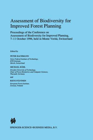 Cover of the book Assessment of Biodiversity for Improved Forest Planning by A. C. Bunt