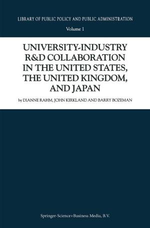 Cover of the book University-Industry R&D Collaboration in the United States, the United Kingdom, and Japan by David Benson
