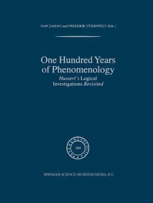 bigCover of the book One Hundred Years of Phenomenology by 