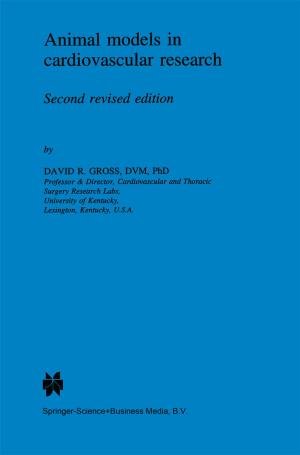 Cover of the book Animal models in cardiovascular research by William D. Davies
