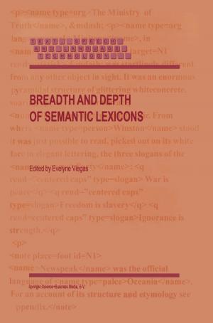 Cover of the book Breadth and Depth of Semantic Lexicons by J. Bruyn, L. Peese Binkhorst-Hoffscholte, B. Haak, S.H. Levie, P.J.J. van Thiel