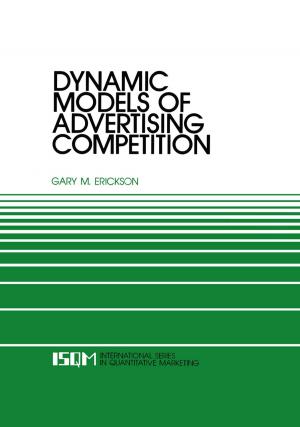 Book cover of Dynamic Models of Advertising Competition