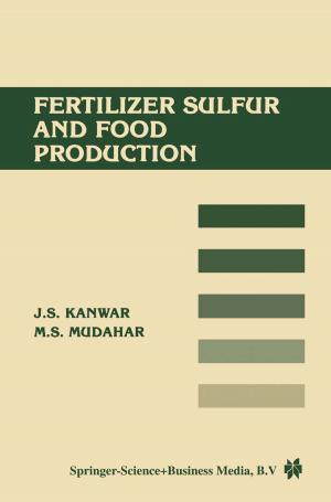 Cover of the book Fertilizer sulfur and food production by J.J. Kockelmans