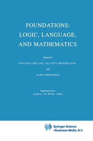 Cover of the book Foundations: Logic, Language, and Mathematics by Larry Laudan