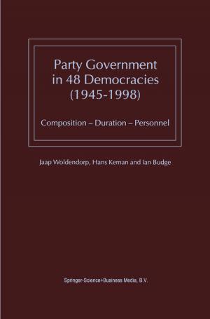 Cover of the book Party Government in 48 Democracies (1945–1998) by Damien Leech