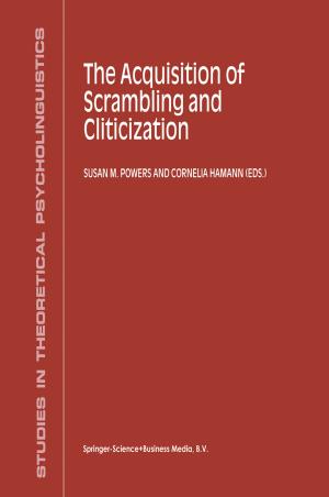 Cover of the book The Acquisition of Scrambling and Cliticization by May Collins