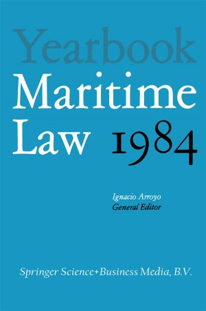 Cover of the book Yearbook Maritime Law by M.E. Kronenberg