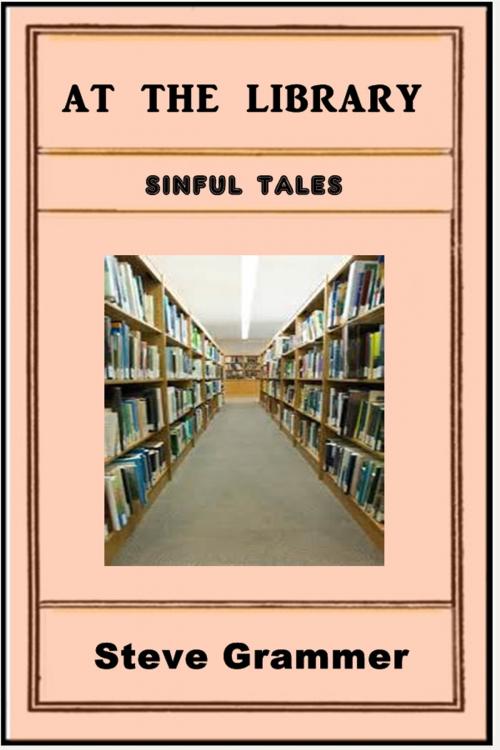 Cover of the book At The Library by Steve Grammer, Sinful Tales