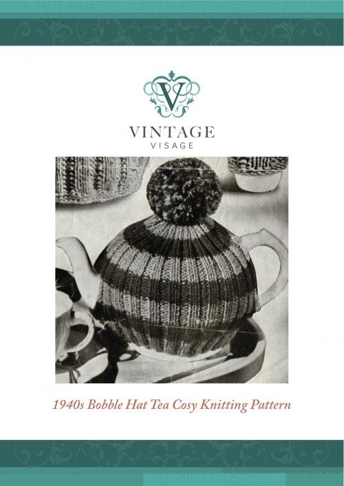 Cover of the book How to make a retro style 'bobble hat' tea cosy,cozy, using up left over yarns by Vintage Visage, Vintage Visage