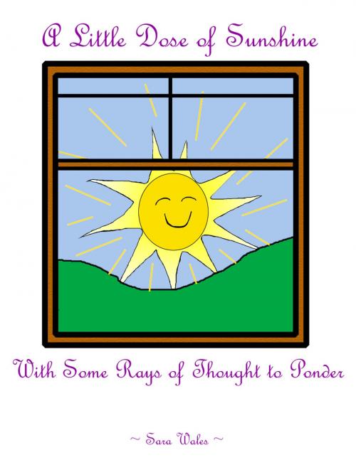 Cover of the book A Little Dose of Sunshine With Some Rays of Thought to Ponder by Sara Wales, Sara R. Wales