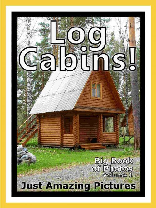 Cover of the book Just Log Cabin Photos! Big Book of Photographs & Pictures of Log Cabins, Vol. 1 by Big Book of Photos, Big Book of Photos