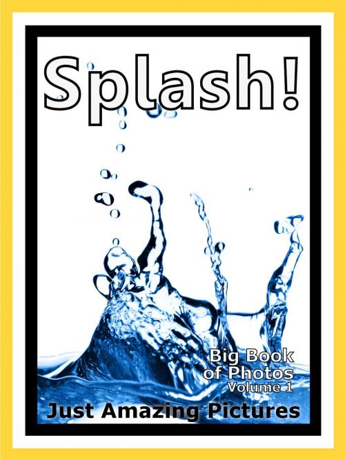 Cover of the book Just Splash Photos! Big Book of Photographs & Pictures of Water Splashes, Vol. 1 by Big Book of Photos, Big Book of Photos
