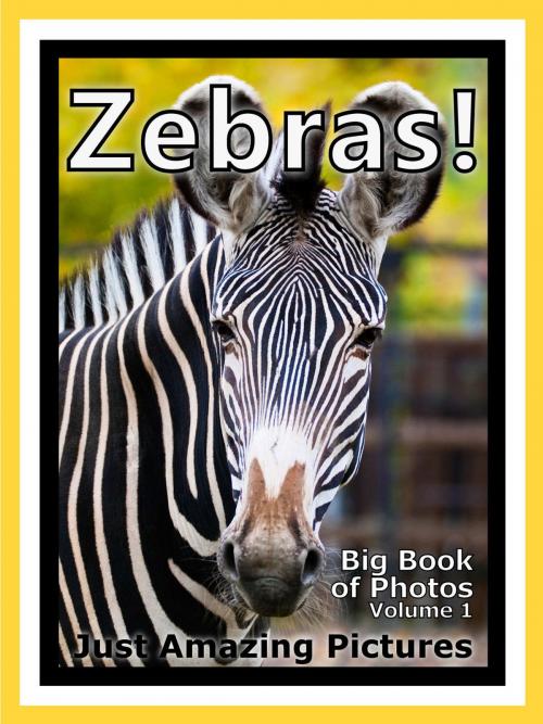Cover of the book Just Zebra Photos! Big Book of Photographs & Pictures of Zebras, Vol. 1 by Big Book of Photos, Big Book of Photos