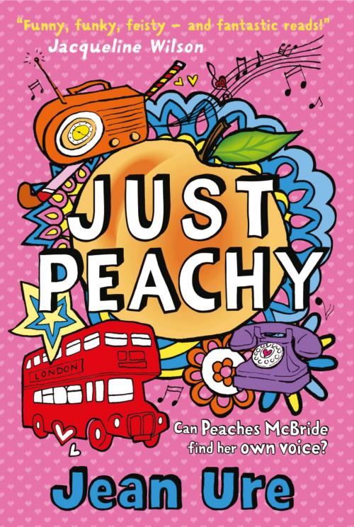 Cover of the book Just Peachy by Jean Ure, HarperCollins Publishers