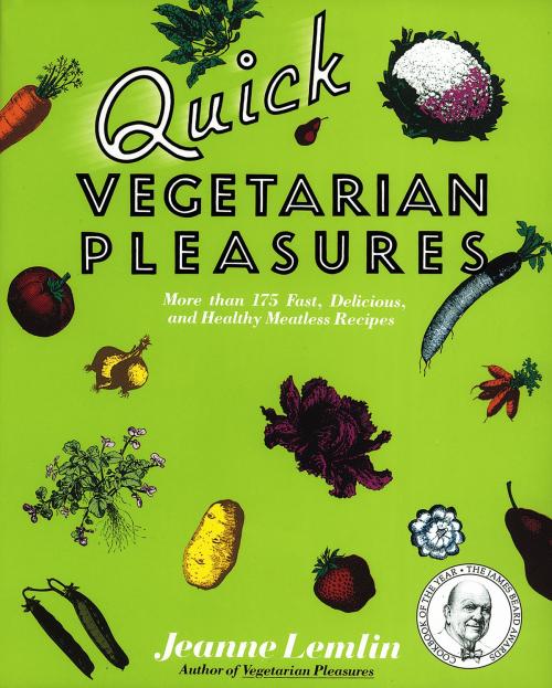 Cover of the book Quick Vegetarian Pleasures by Jeanne Lemlin, William Morrow Cookbooks