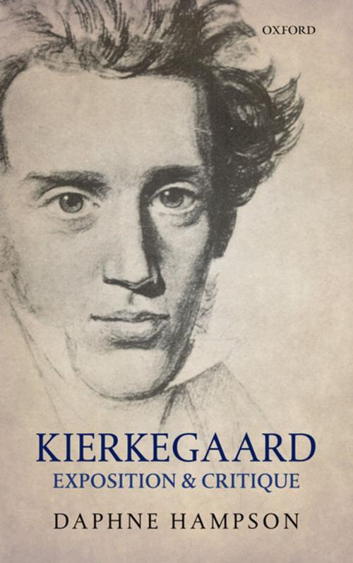 Cover of the book Kierkegaard by Daphne Hampson, OUP Oxford