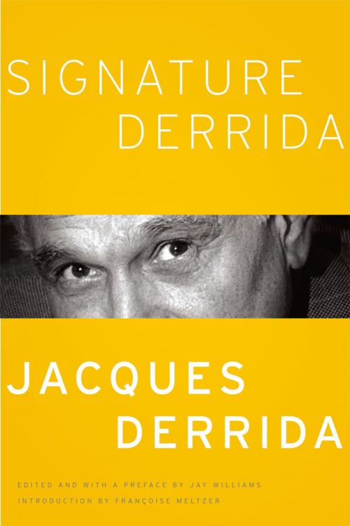 Cover of the book Signature Derrida by Jacques Derrida, Jay Williams, University of Chicago Press