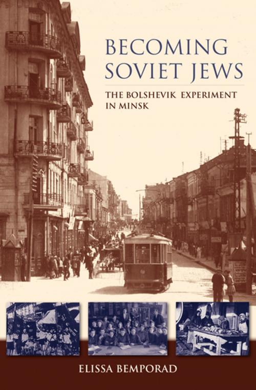 Cover of the book Becoming Soviet Jews by Elissa Bemporad, Indiana University Press