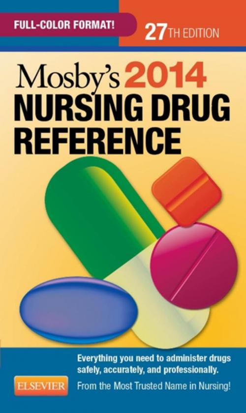 Cover of the book Mosby's 2014 Nursing Drug Reference - E-Book by Linda Skidmore-Roth, Elsevier Health Sciences