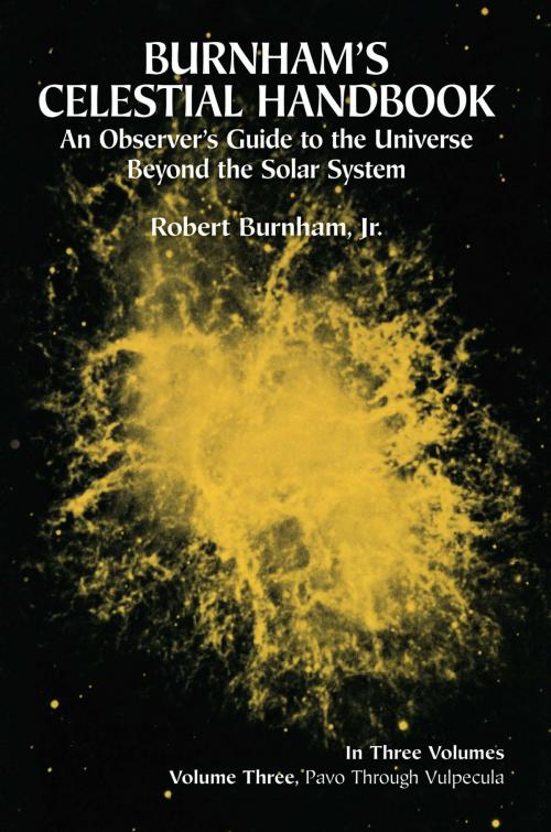 Cover of the book Burnham's Celestial Handbook, Volume Three by Robert Burnham Jr., Dover Publications